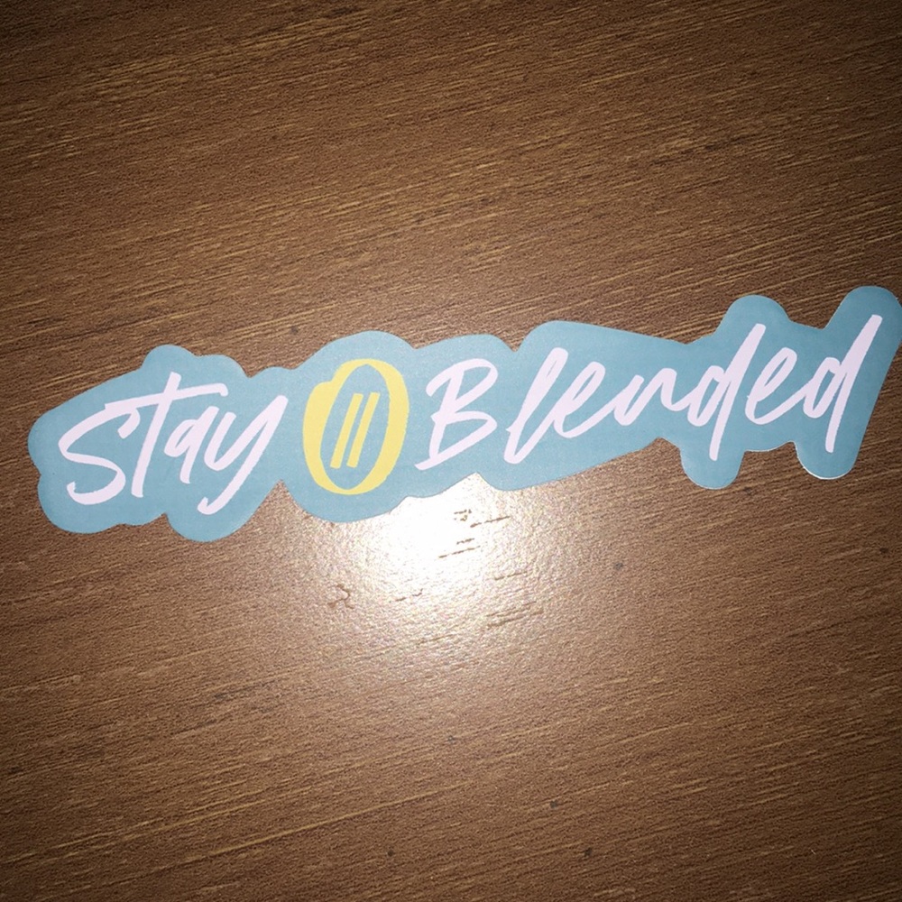 Blenders Eyewear Stay Blended Sticker Decal